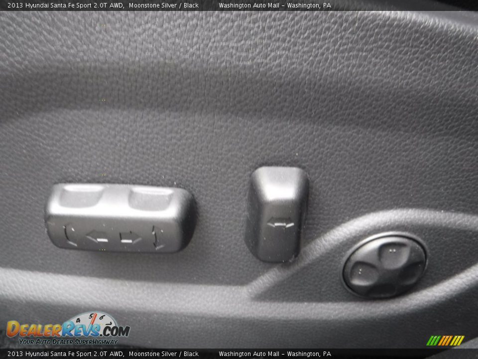 2013 Hyundai Santa Fe Sport 2.0T AWD Moonstone Silver / Black Photo #12