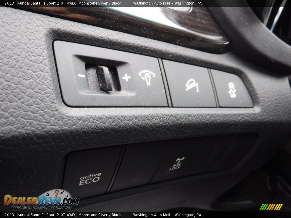2013 Hyundai Santa Fe Sport 2.0T AWD Moonstone Silver / Black Photo #15