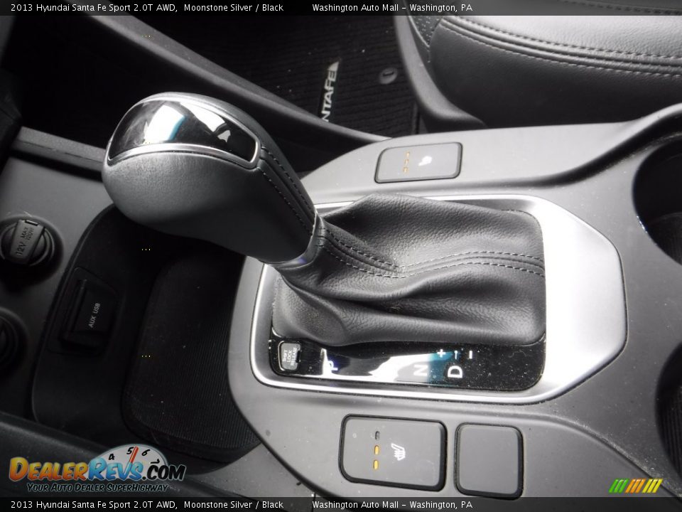 2013 Hyundai Santa Fe Sport 2.0T AWD Moonstone Silver / Black Photo #16