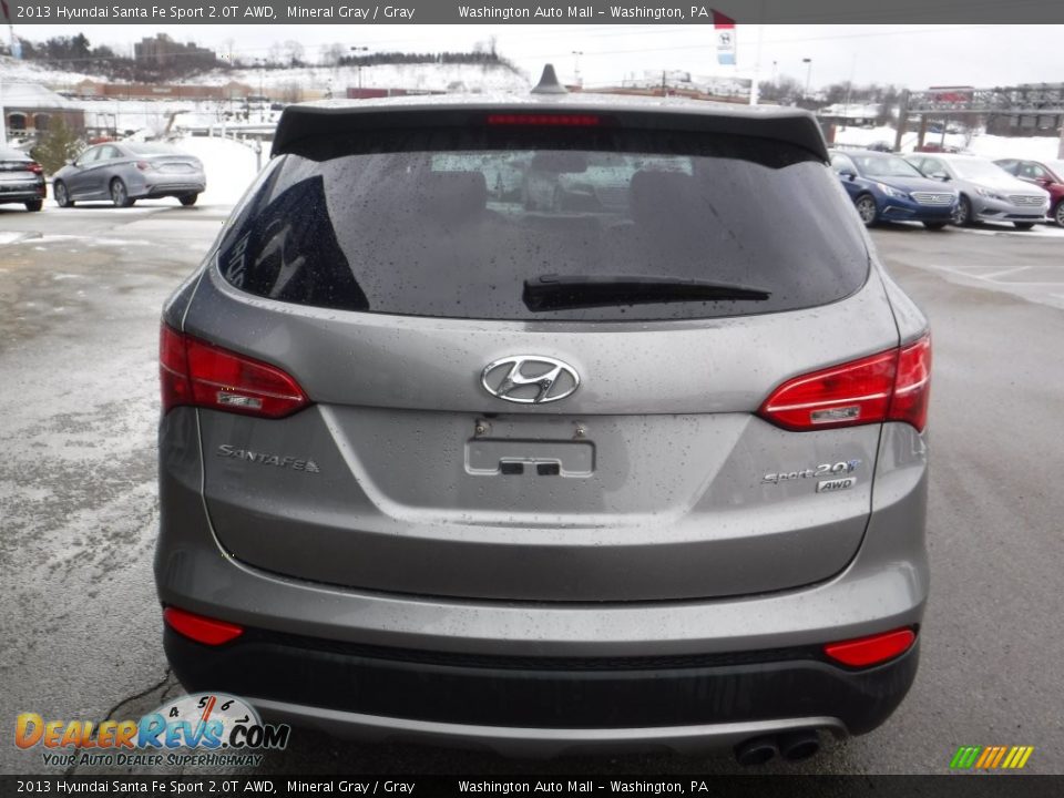 2013 Hyundai Santa Fe Sport 2.0T AWD Mineral Gray / Gray Photo #9