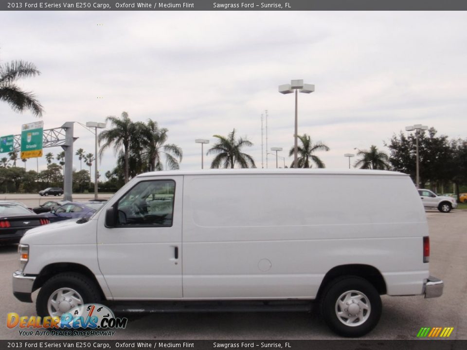 2013 Ford E Series Van E250 Cargo Oxford White / Medium Flint Photo #14