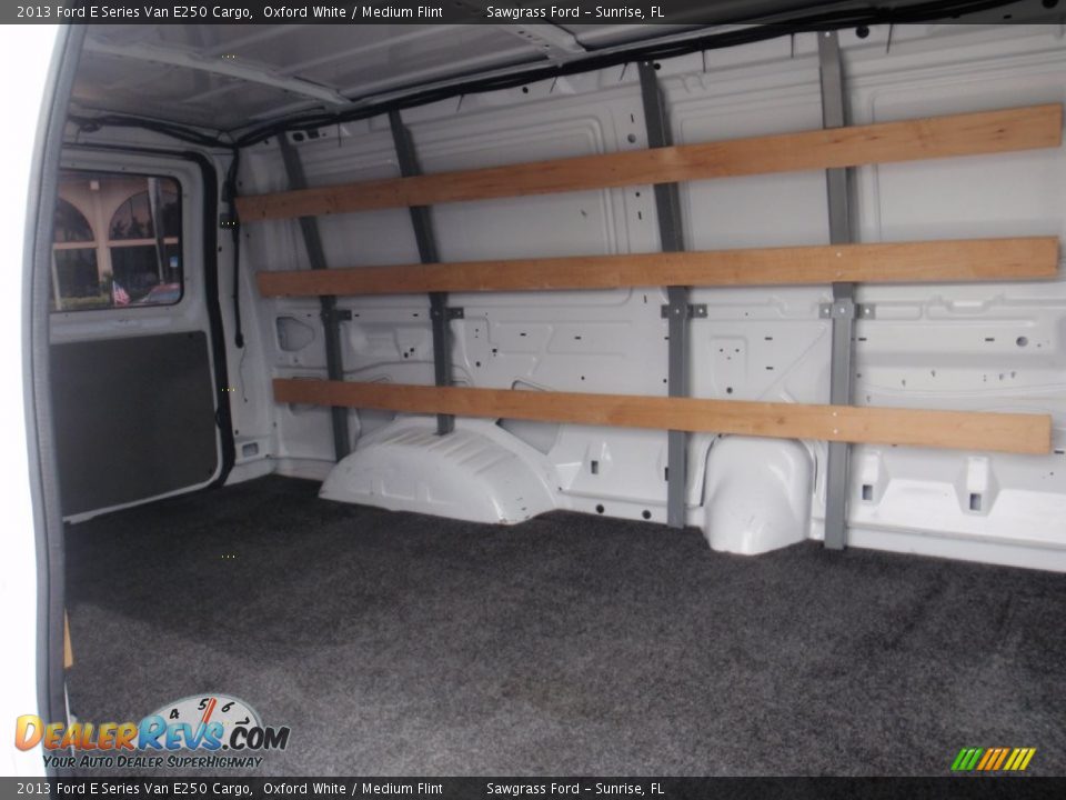 2013 Ford E Series Van E250 Cargo Oxford White / Medium Flint Photo #25