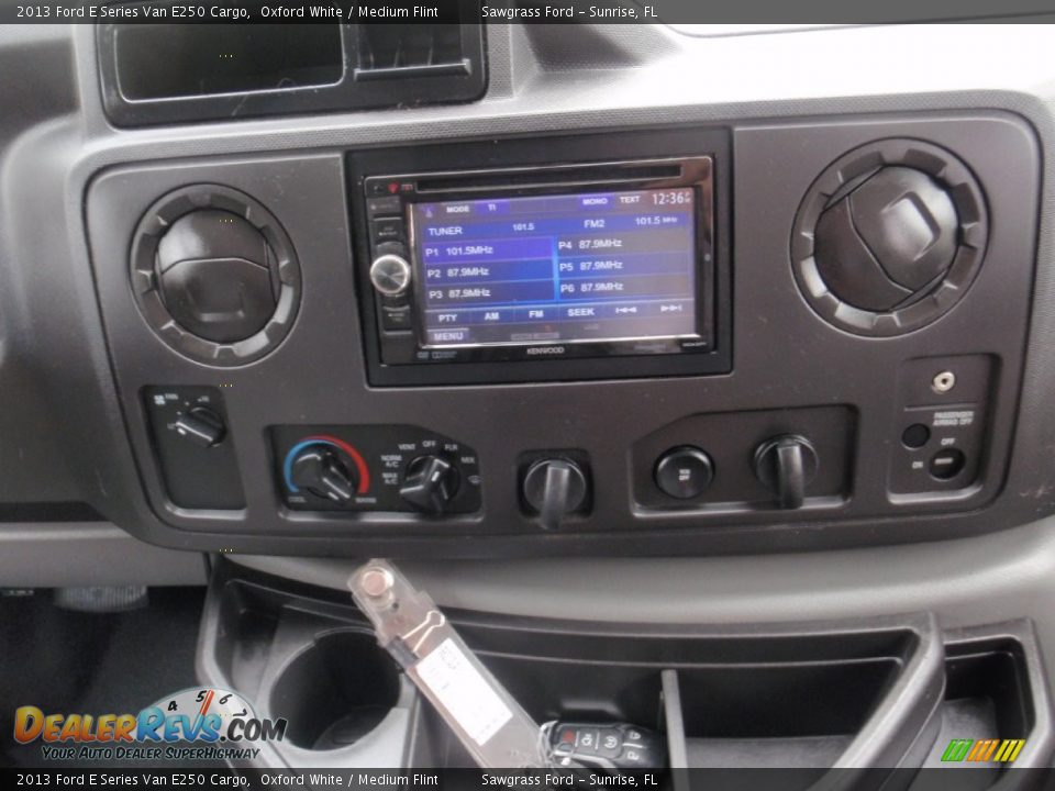 2013 Ford E Series Van E250 Cargo Oxford White / Medium Flint Photo #28