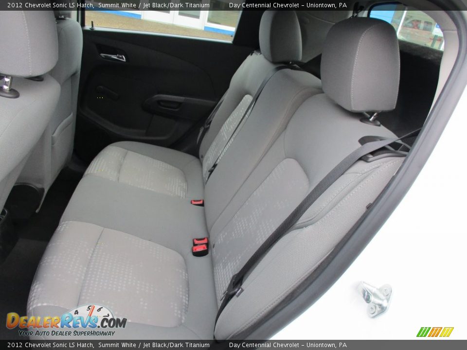 2012 Chevrolet Sonic LS Hatch Summit White / Jet Black/Dark Titanium Photo #22