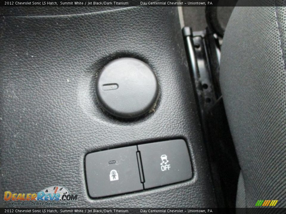2012 Chevrolet Sonic LS Hatch Summit White / Jet Black/Dark Titanium Photo #26