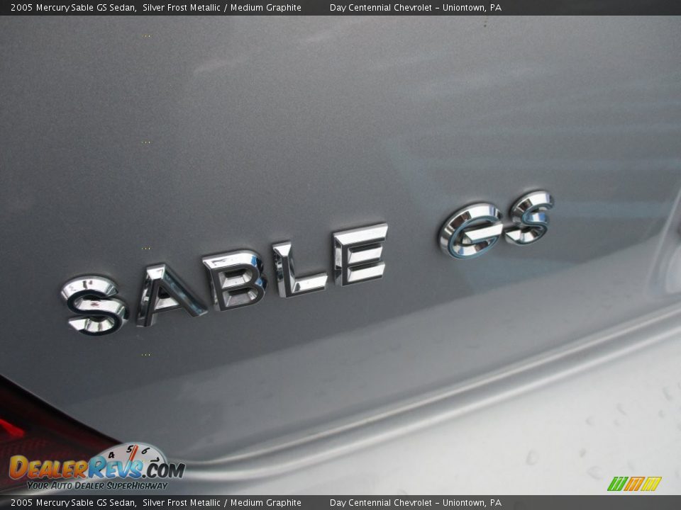 2005 Mercury Sable GS Sedan Silver Frost Metallic / Medium Graphite Photo #5