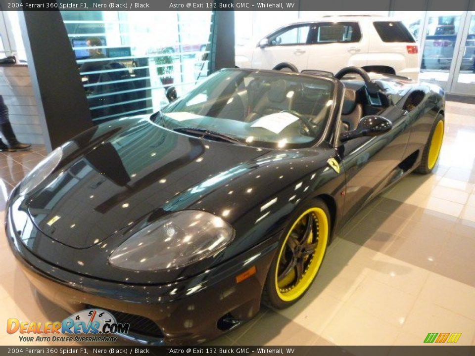 2004 Ferrari 360 Spider F1 Nero (Black) / Black Photo #11