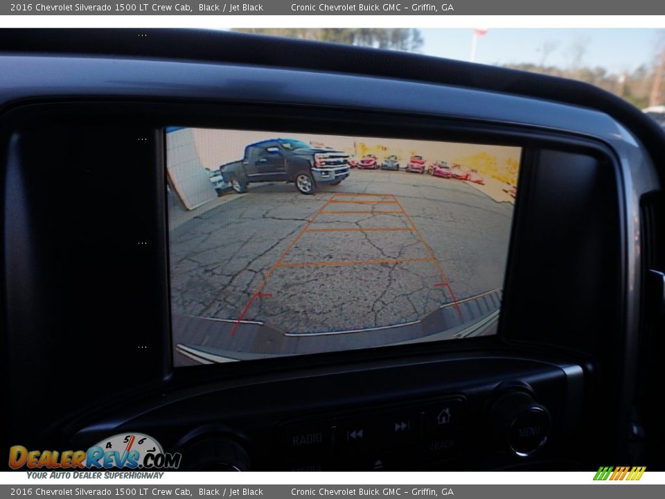 2016 Chevrolet Silverado 1500 LT Crew Cab Black / Jet Black Photo #15