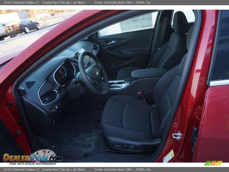 2016 Chevrolet Malibu LT Crystal Red Tintcoat / Jet Black Photo #9