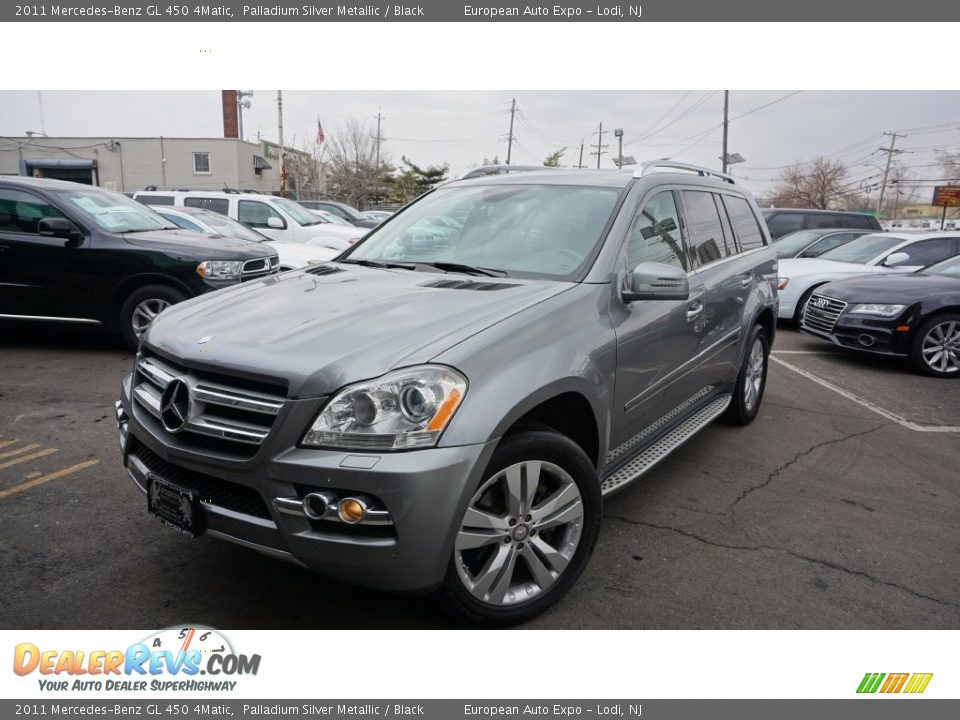 2011 Mercedes-Benz GL 450 4Matic Palladium Silver Metallic / Black Photo #1