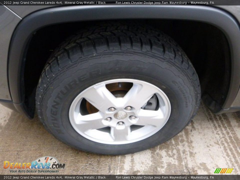 2012 Jeep Grand Cherokee Laredo 4x4 Mineral Gray Metallic / Black Photo #2