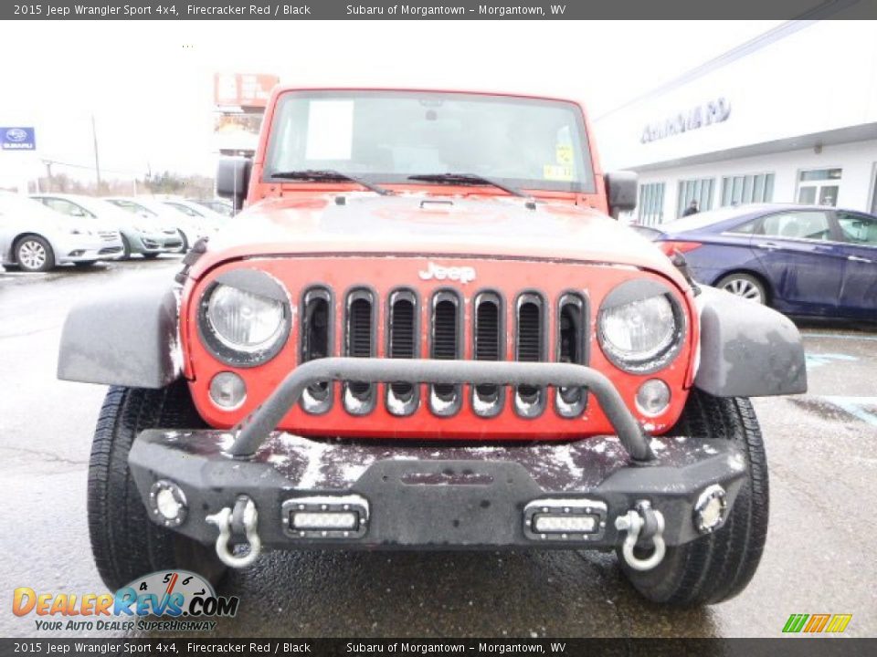 2015 Jeep Wrangler Sport 4x4 Firecracker Red / Black Photo #13