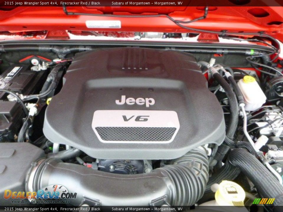 2015 Jeep Wrangler Sport 4x4 Firecracker Red / Black Photo #14