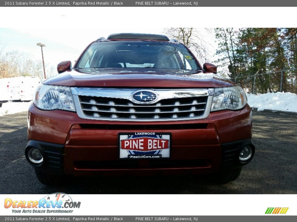 2011 Subaru Forester 2.5 X Limited Paprika Red Metallic / Black Photo #2