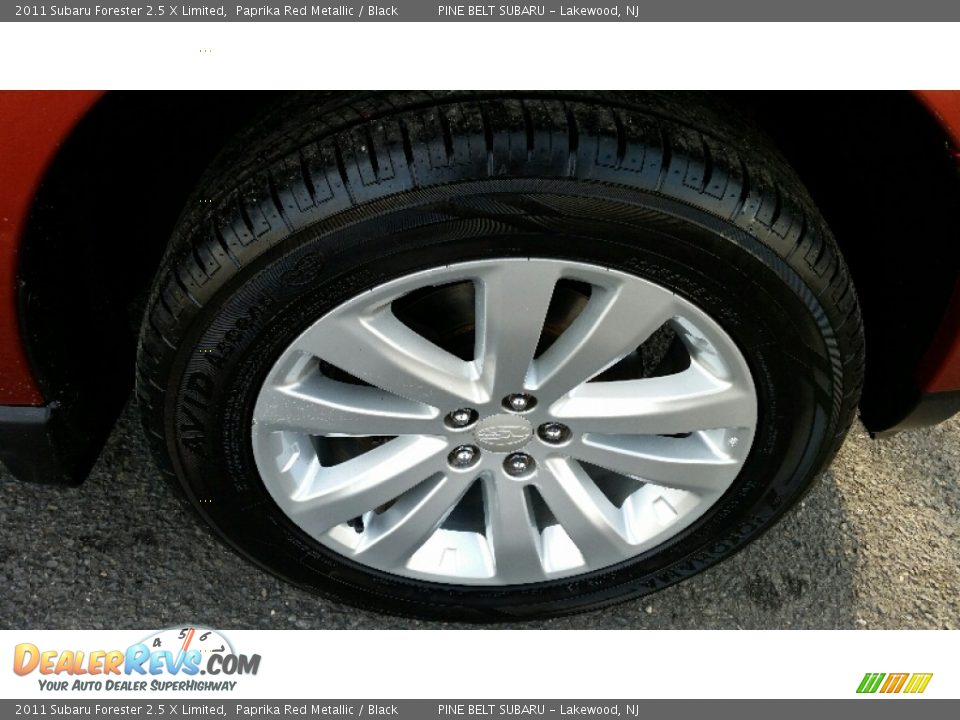 2011 Subaru Forester 2.5 X Limited Paprika Red Metallic / Black Photo #4