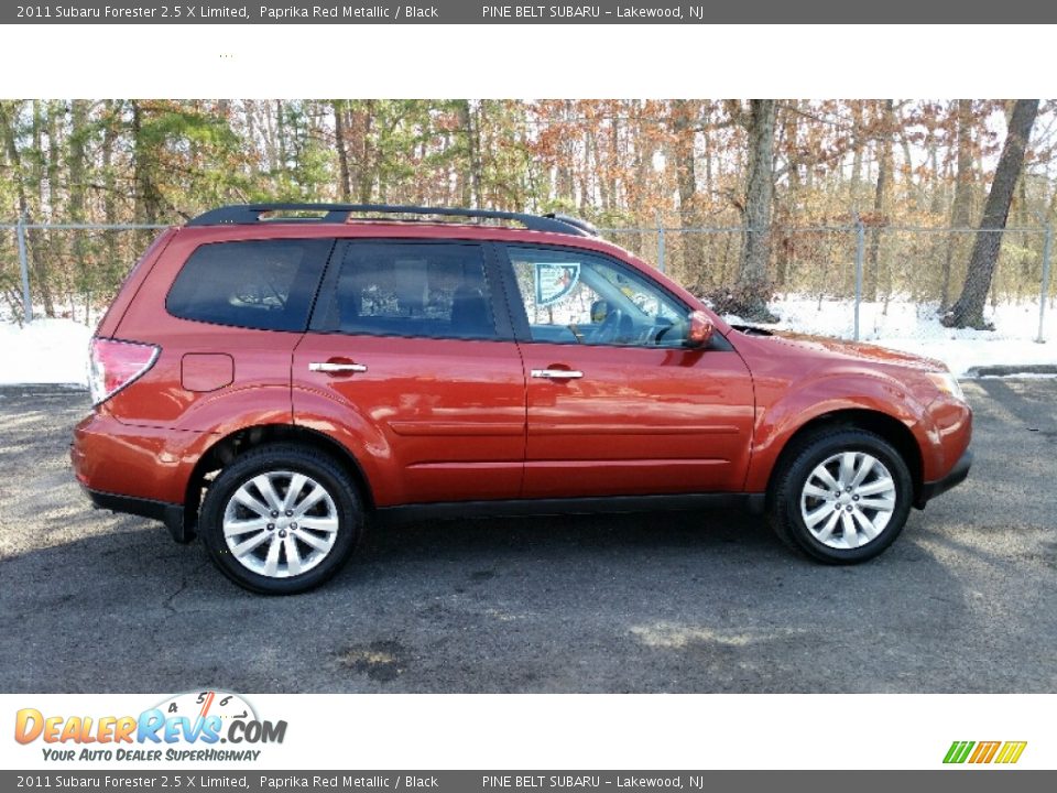 2011 Subaru Forester 2.5 X Limited Paprika Red Metallic / Black Photo #5