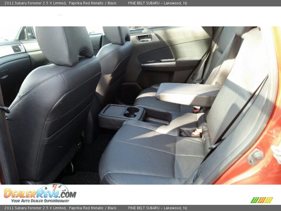 2011 Subaru Forester 2.5 X Limited Paprika Red Metallic / Black Photo #13