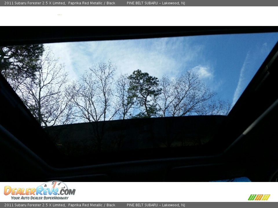2011 Subaru Forester 2.5 X Limited Paprika Red Metallic / Black Photo #14