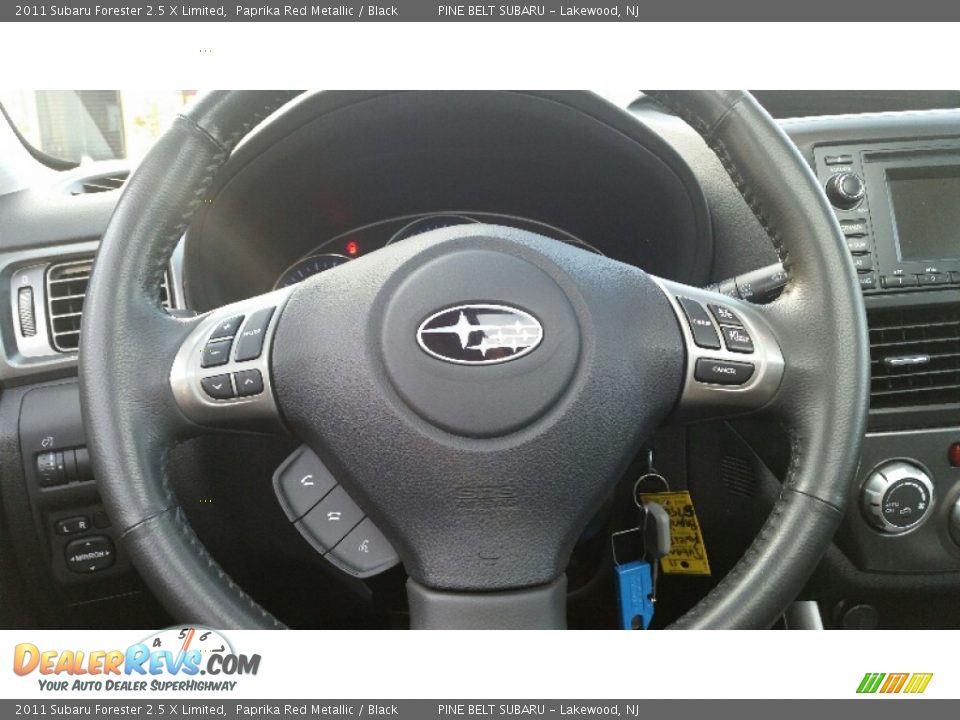 2011 Subaru Forester 2.5 X Limited Paprika Red Metallic / Black Photo #16