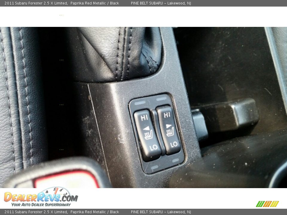 2011 Subaru Forester 2.5 X Limited Paprika Red Metallic / Black Photo #18
