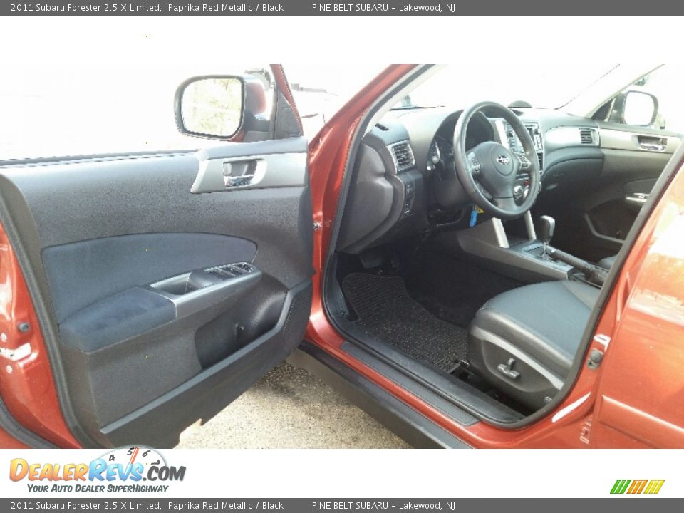 2011 Subaru Forester 2.5 X Limited Paprika Red Metallic / Black Photo #19