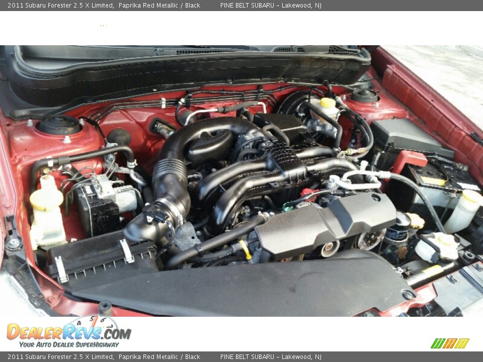 2011 Subaru Forester 2.5 X Limited Paprika Red Metallic / Black Photo #26