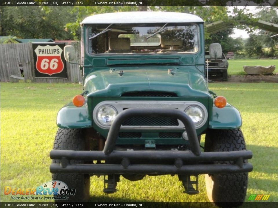1963 Toyota Land Cruiser FJ40 Green / Black Photo #1