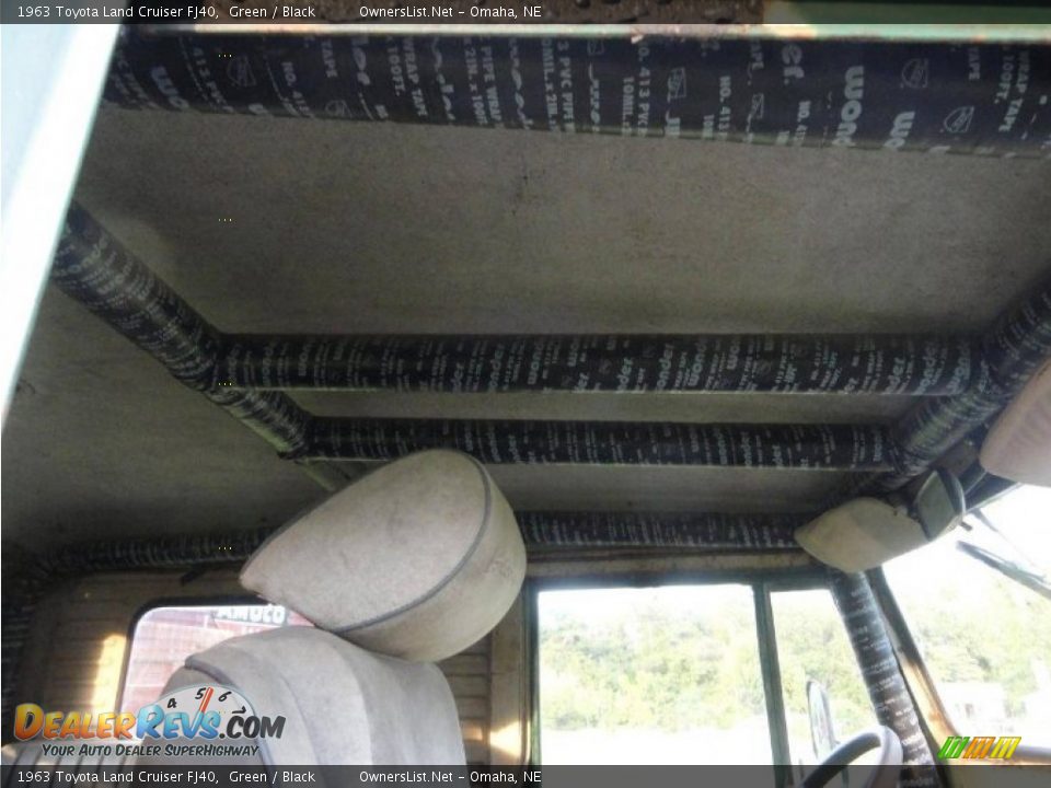 1963 Toyota Land Cruiser FJ40 Green / Black Photo #7