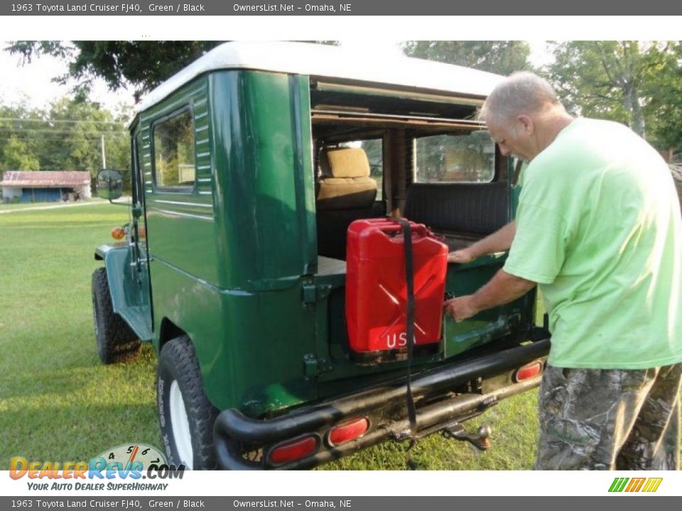 1963 Toyota Land Cruiser FJ40 Green / Black Photo #11