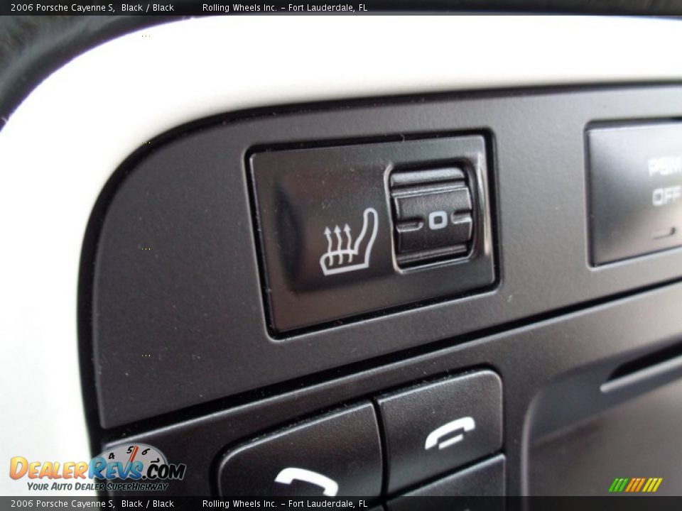 2006 Porsche Cayenne S Black / Black Photo #4