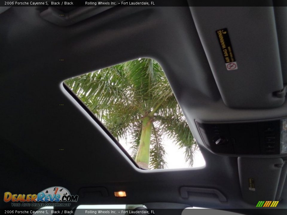 2006 Porsche Cayenne S Black / Black Photo #8