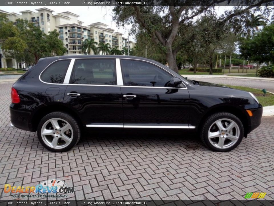 Black 2006 Porsche Cayenne S Photo #11