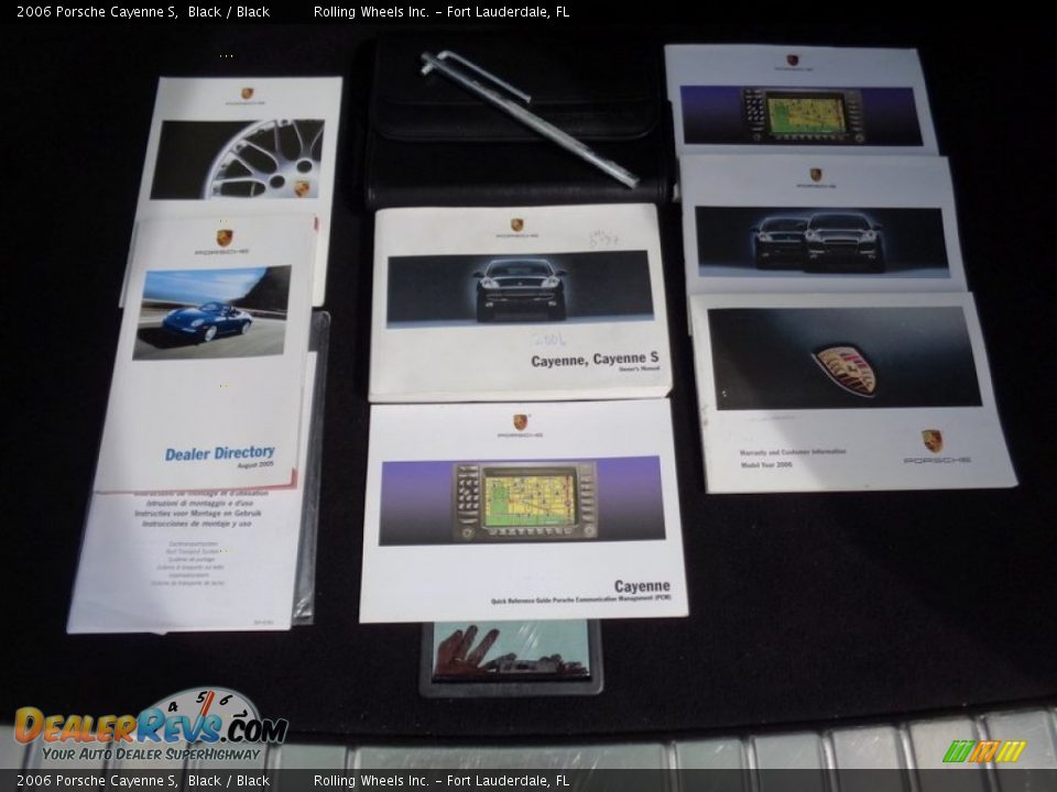 2006 Porsche Cayenne S Black / Black Photo #20