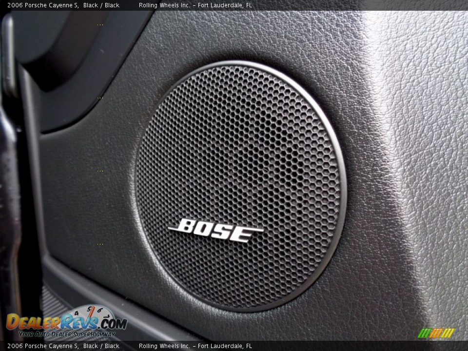 2006 Porsche Cayenne S Black / Black Photo #24
