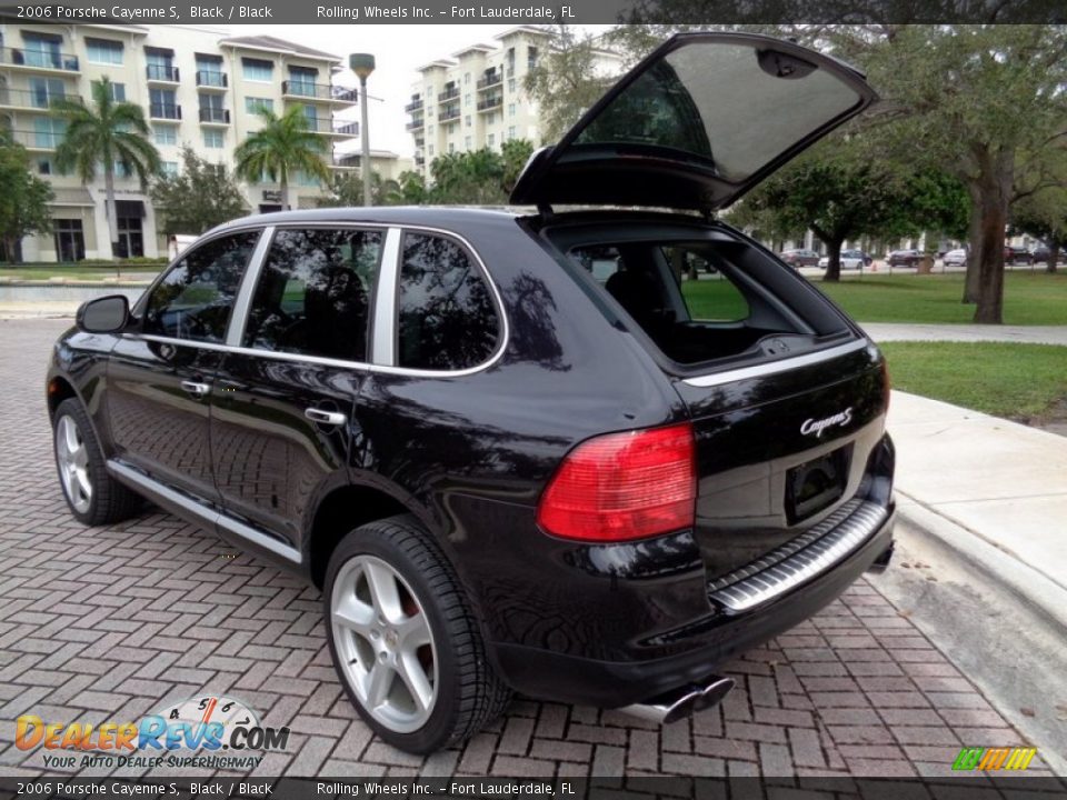 Black 2006 Porsche Cayenne S Photo #36