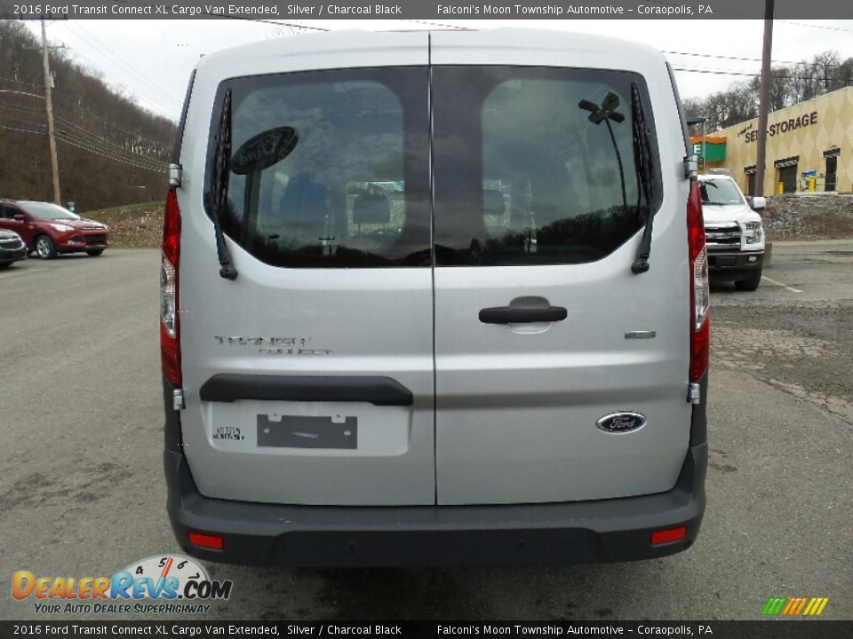 2016 Ford Transit Connect XL Cargo Van Extended Silver / Charcoal Black Photo #5