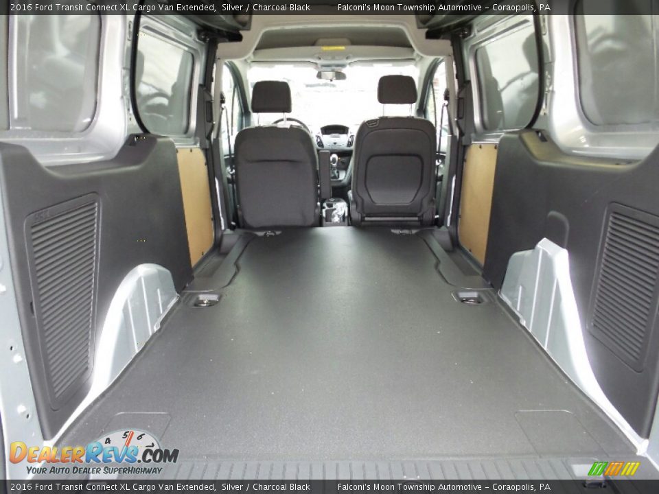 2016 Ford Transit Connect XL Cargo Van Extended Silver / Charcoal Black Photo #7
