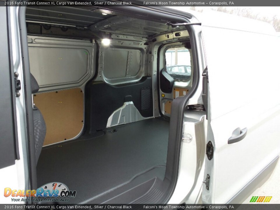 2016 Ford Transit Connect XL Cargo Van Extended Silver / Charcoal Black Photo #8