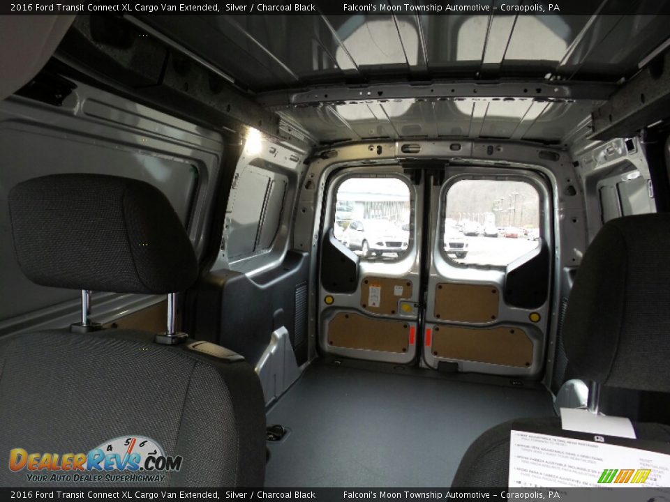 2016 Ford Transit Connect XL Cargo Van Extended Silver / Charcoal Black Photo #10