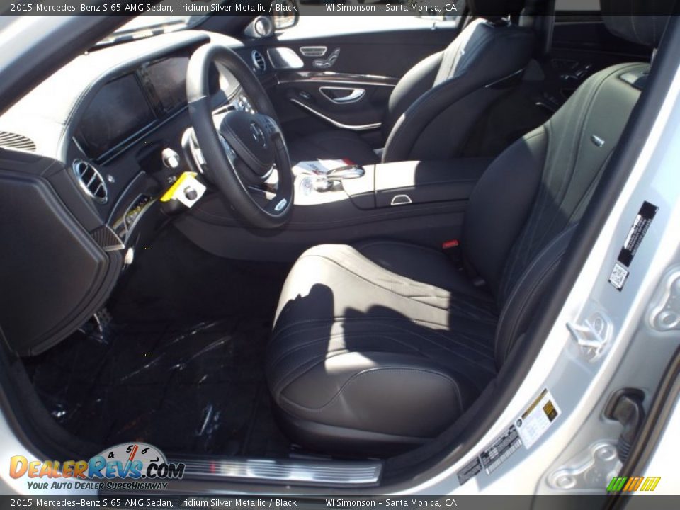 Front Seat of 2015 Mercedes-Benz S 65 AMG Sedan Photo #8
