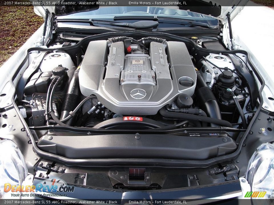 2007 Mercedes-Benz SL 55 AMG Roadster 5.4 Liter AMG Supercharged SOHC 24-Valve V8 Engine Photo #36