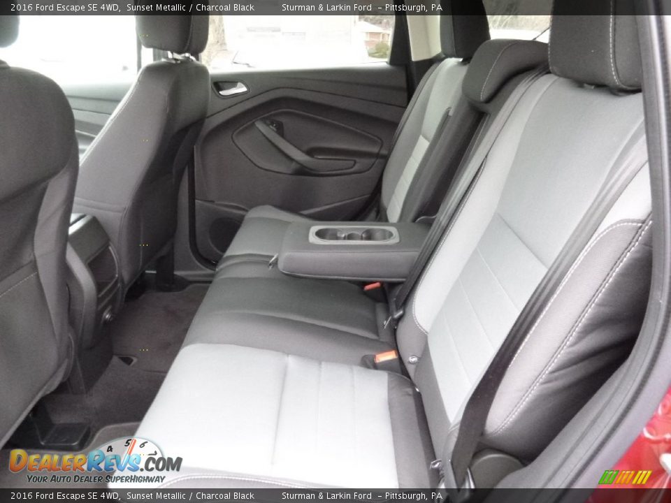 2016 Ford Escape SE 4WD Sunset Metallic / Charcoal Black Photo #8