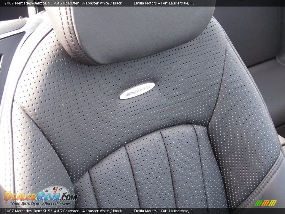 Front Seat of 2007 Mercedes-Benz SL 55 AMG Roadster Photo #52