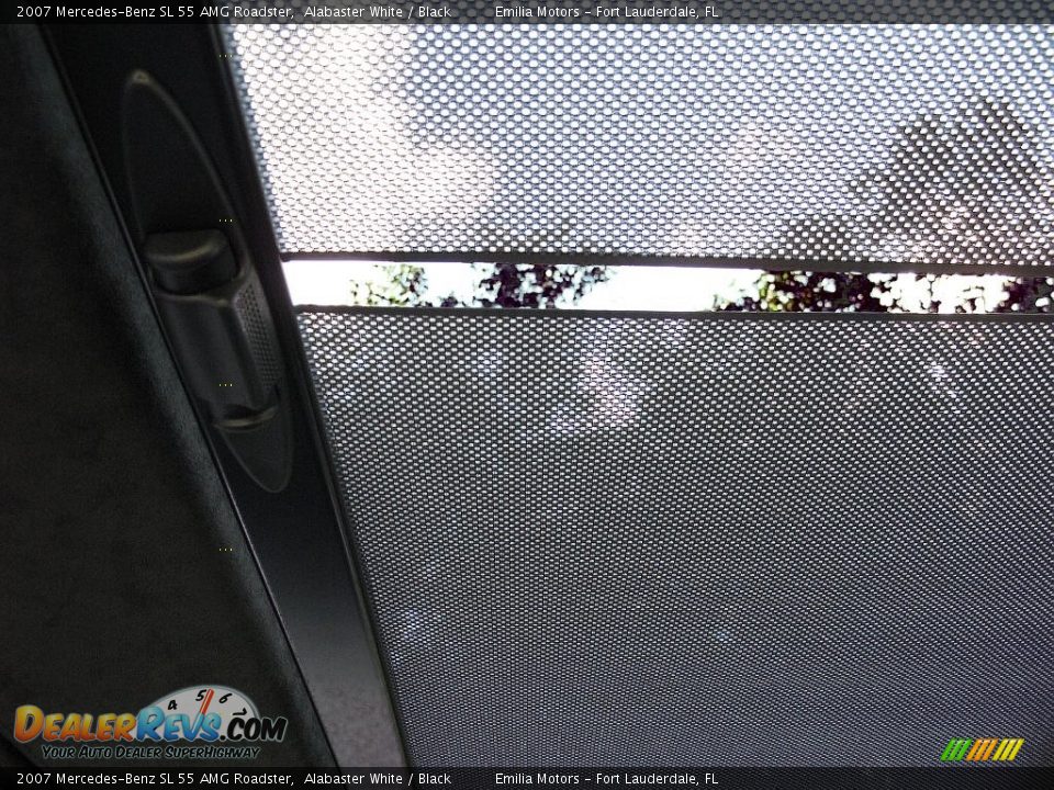 2007 Mercedes-Benz SL 55 AMG Roadster Alabaster White / Black Photo #56