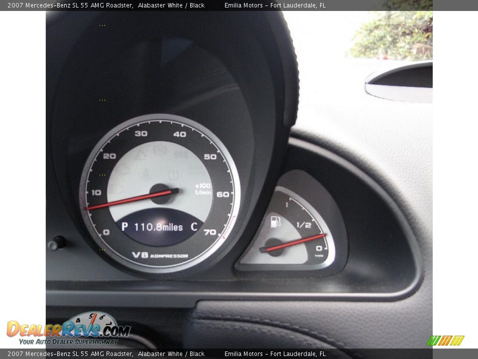 2007 Mercedes-Benz SL 55 AMG Roadster Gauges Photo #61