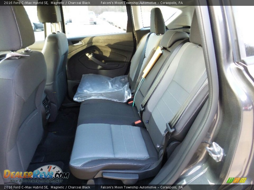 Rear Seat of 2016 Ford C-Max Hybrid SE Photo #11