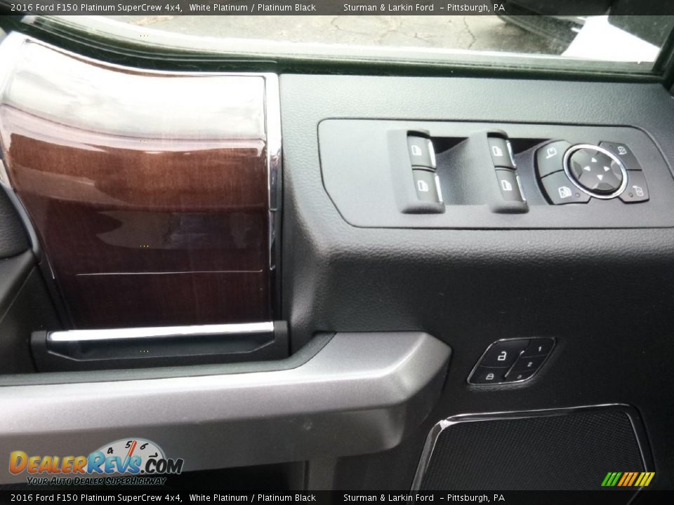 2016 Ford F150 Platinum SuperCrew 4x4 White Platinum / Platinum Black Photo #10
