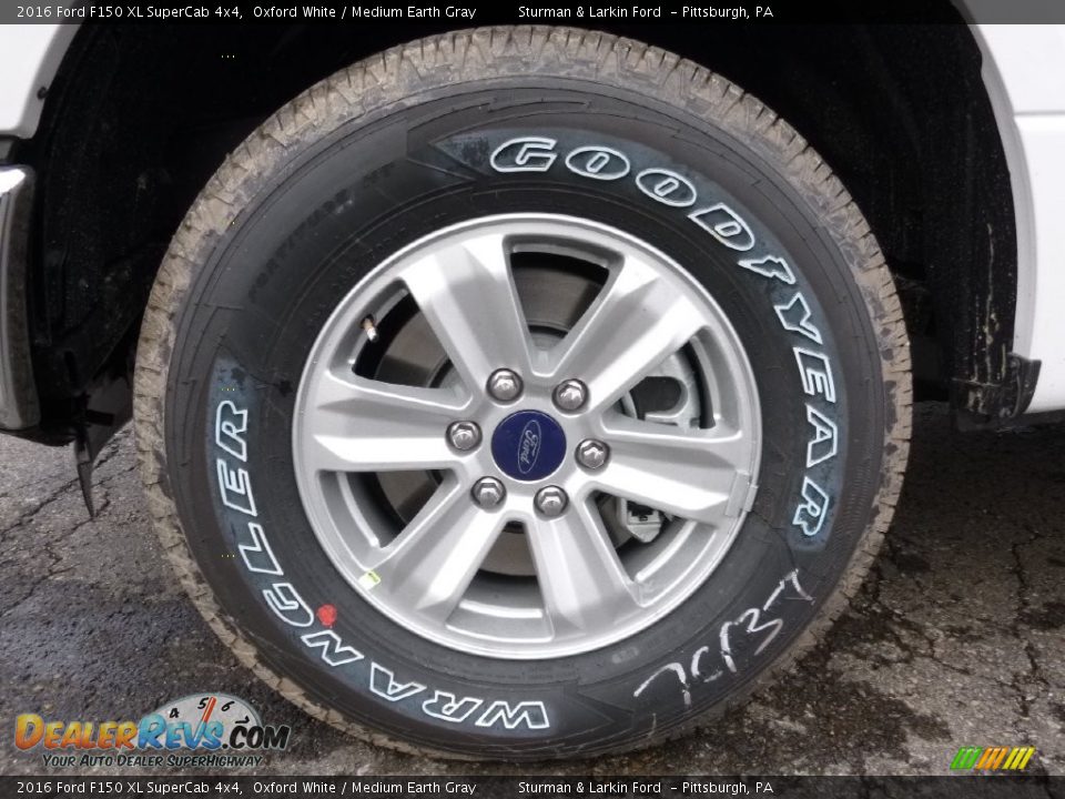 2016 Ford F150 XL SuperCab 4x4 Wheel Photo #6