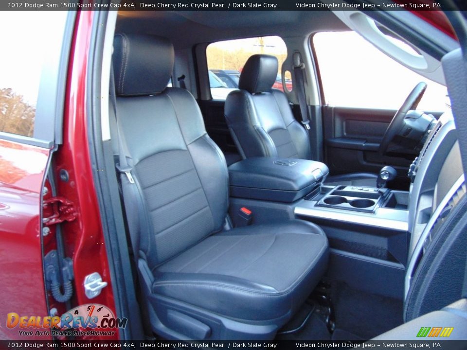 2012 Dodge Ram 1500 Sport Crew Cab 4x4 Deep Cherry Red Crystal Pearl / Dark Slate Gray Photo #19
