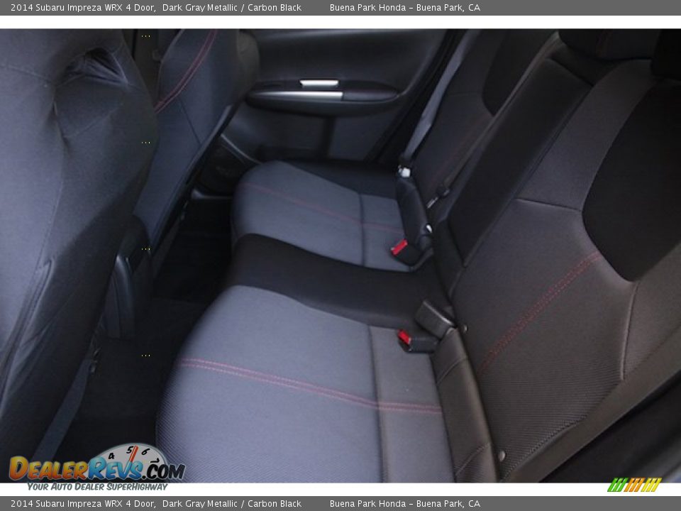 2014 Subaru Impreza WRX 4 Door Dark Gray Metallic / Carbon Black Photo #4